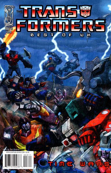 The Transformers: Best of UK: Time Wars #3 (2008)