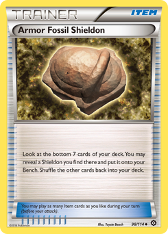 Armor Fossil Shieldon (STS 98)