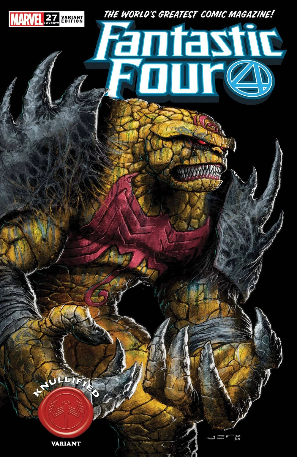 Fantastic Four (Knullified Variant) #27 (2020)