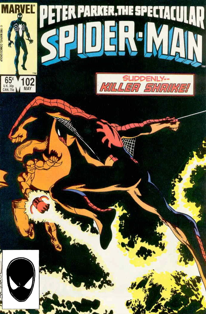Peter Parker, The Spectacular Spider-Man #102 (1985)
