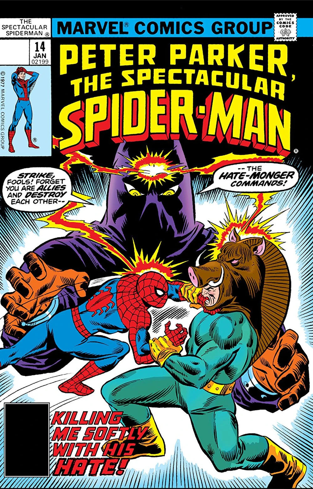 Peter Parker, The Spectacular Spider-Man #14 (1977)