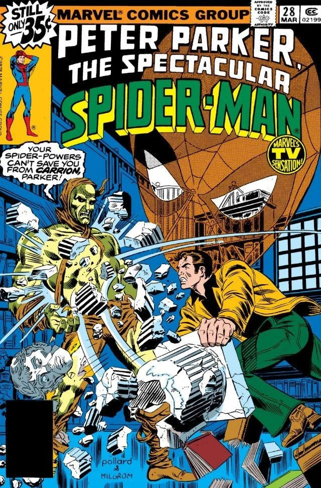 Peter Parker, The Spectacular Spider-Man #28 (1978)