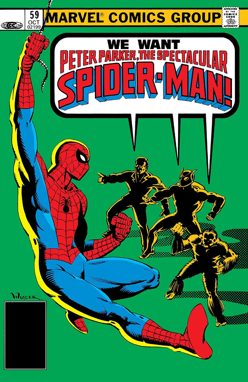 Peter Parker, The Spectacular Spider-Man #59 (1981)