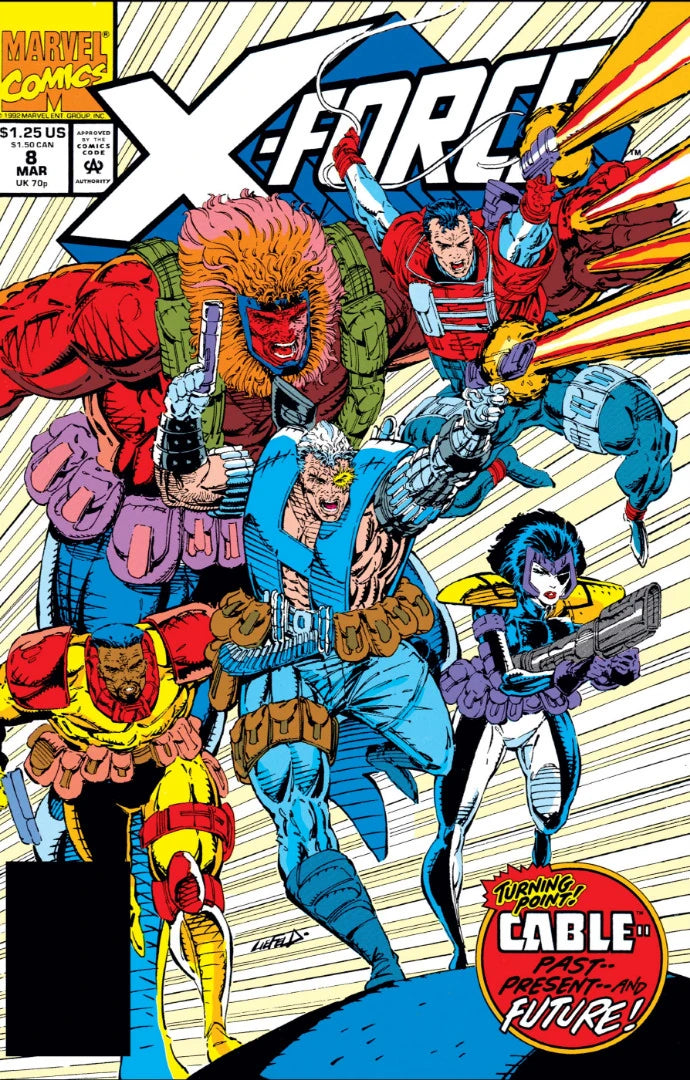 (Graded) X-Force #8 (1992)
