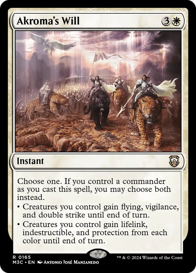 Akroma's Will (165) — Commander: Modern Horizons 3