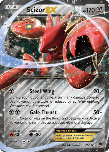 Scizor EX (BKP 76)