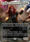 Black Widow, Intel Expert (504) — Commander: Marvel Super Heroes: Extras