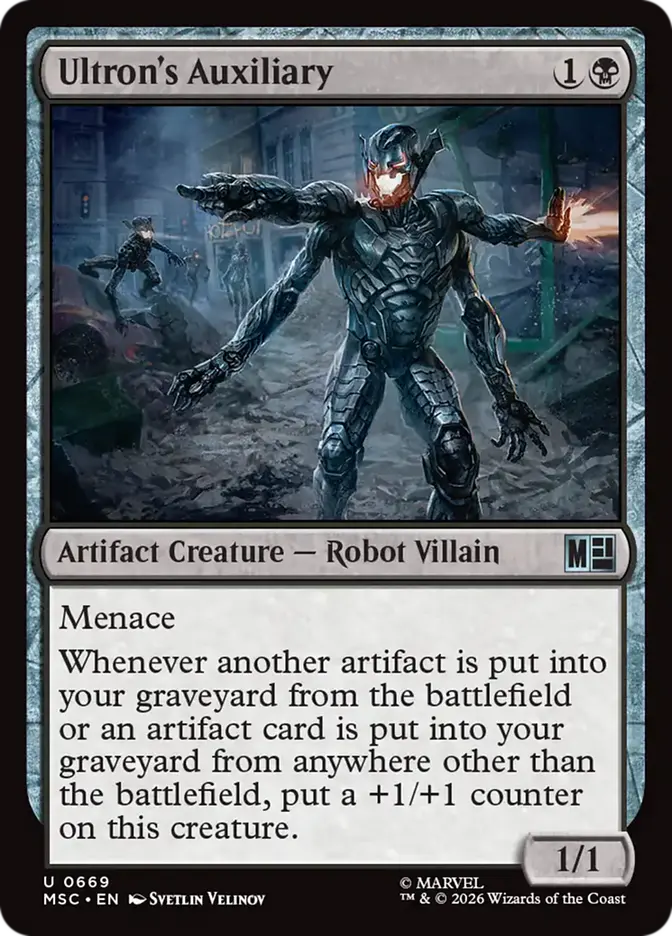Ultron's Auxiliary (669) — Commander: Marvel Super Heroes: Extras