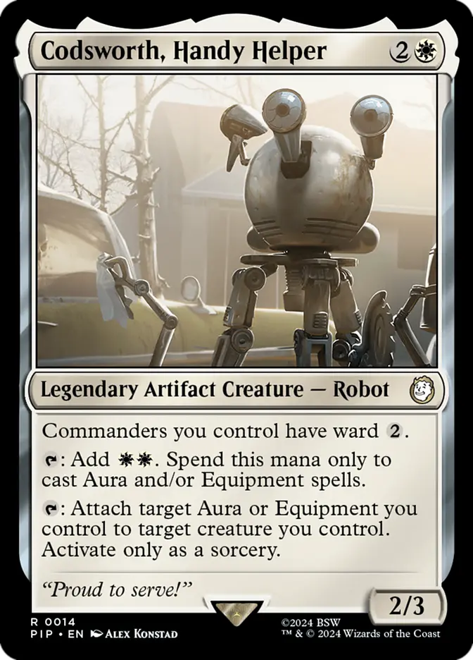 Codsworth, Handy Helper (14) — Universes Beyond: Fallout