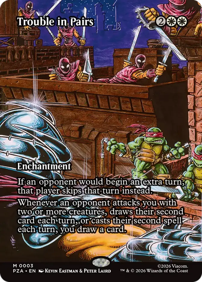 Trouble in Pairs (3) — Teenage Mutant Ninja Turtles: Source Material Cards