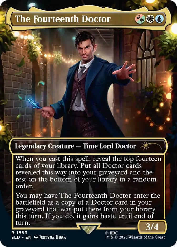 The Fourteenth Doctor (1583) — Secret Lair Drop Series: Secret Lair x Doctor Who: Regeneration [Foil]