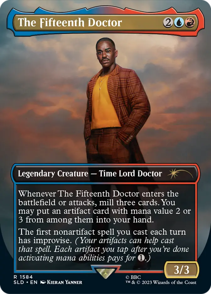 The Fifteenth Doctor (1584) — Secret Lair Drop Series: Secret Lair x Doctor Who: Regeneration [Foil]