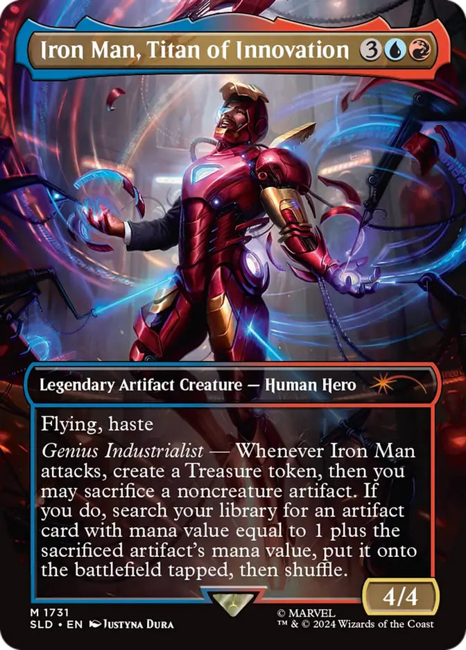 Iron Man, Titan of Innovation (1731) — Secret Lair Drop Series: Marvel Superdrop [Foil]