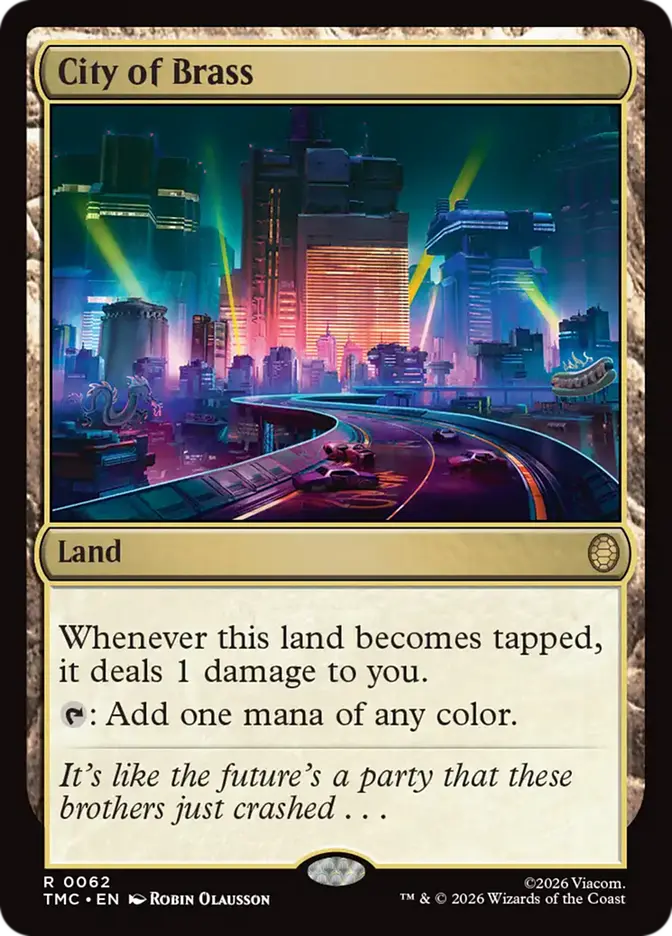 City of Brass (62) — Commander: Teenage Mutant Ninja Turtles